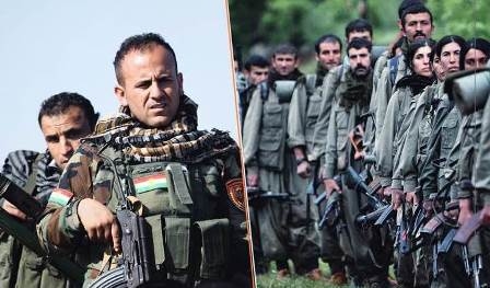 مسلحو حزب العمال يهاجمون قوات البيشمركة في محافظة دهوك