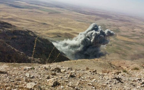 مقتل 3 من عناصر داعش بغارات فرنسية في جبال قره جوغ