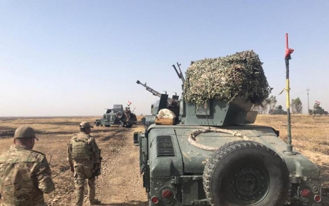 الإعلام الامني: انطلاق عملية أمنية واسعة في بغداد وجزيرة الكرمة وشرق بحيرة الثرثار