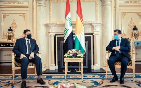 رئيس حكومة إقليم كوردستان ووزير الموارد المائية العراقي يبحثان جملة مسائل منها إنشاء سدود جديدة