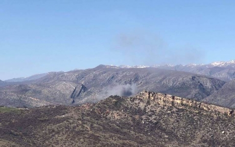 قصف تركي جديد يطال جبل كَاره في دهوك