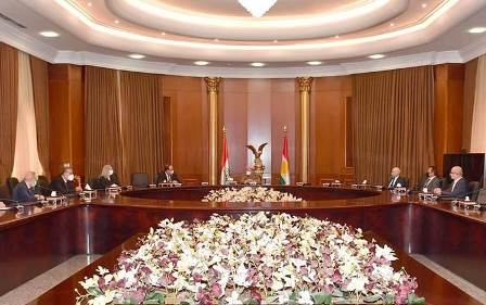 الرئيس البارزاني لوفد المعارضة السورية: الأحداث التي وقعت في عفرين تثير القلق