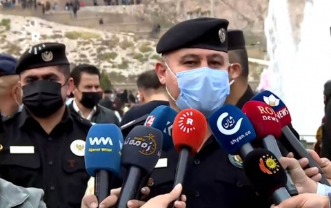 شرطة أربيل تفرض غرامة 20 ألف دينار على من لا يرتدي الكمامة