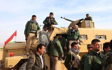 البيشمركة ترفض اتهامها باستهداف مقر اللواء 30 من الحشد الشعبي