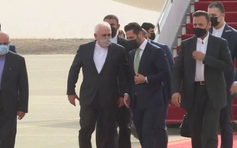 وزير الخارجية الإيراني يصل إلى أربيل