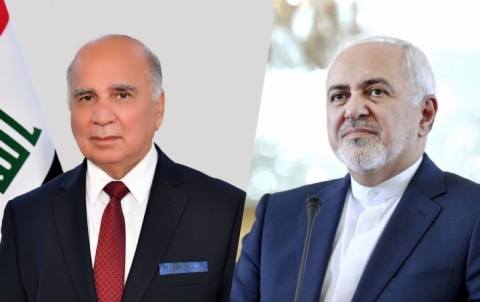 وزير الخارجية العراقي يعزي نظيره الايراني بمقتل العالم 