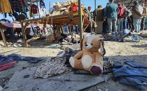 الكشف عن جنسية منفذي التفجير الانتحاري المزدوج في ساحة الطيران