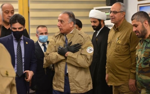 قيادي في الحشد: هذا هو هدف الكاظمي من الاجتماع معنا ومع مكافحة الإرهاب