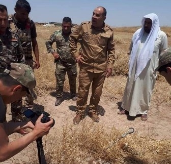 طريقة شيطانية في اشعال الحرائق بالمحاصيل الزراعية في العراق