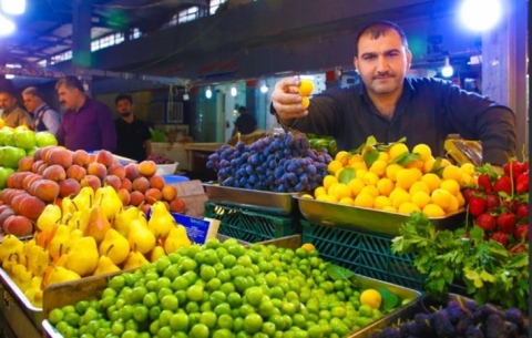 بعد زيادة ملحوظة في الإنتاح .. كوردستان تغطي حوالي ثلث احتياجاتها من الخضار والفواكه