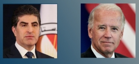 نيجيرفان بارزاني مهنئاً الرئيس بايدن: نتطلع للعمل مع أصدقائنا في الإدارة الجديدة