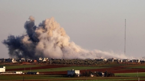 قصف للجيش التركي وميليشياته على مواقع الوحدات الكوردية شمال حلب