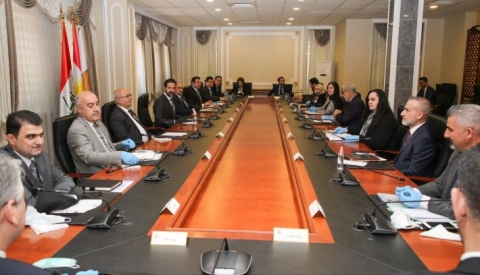 حكومة إقليم كوردستان تجتمع بالكتل الكوردستانية في البرلمان العراقي