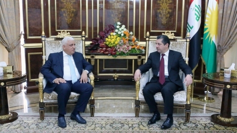 مسرور البارزاني يستقبل الفياض..تأييد مطالب المتظاهرين المشروعة ودعم خطوات عبدالمهدي الاصلاحية