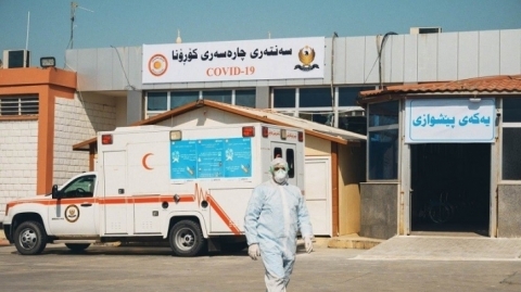 وفاة مصابين بكورونا في اربيل