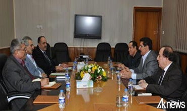 المكتبان السياسيان للاتحاد والديمقراطي يبحثان توزيع المناصب بحكومة كردستان