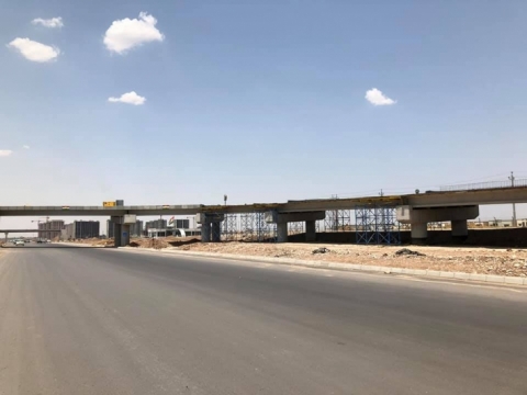 اكتمال العمل في 73 بالمئة من سادس طريق حولي في العاصمة اربيل