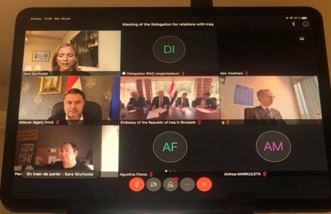 مسؤول ممثلية إقليم كوردستان يشارك في اجتماع لجنة العلاقات الخارجية بالبرلمان الأوروبي