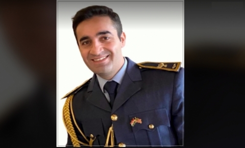 تخرج أول ضابط بيشمركة من كلية البحرية الأمريكية .. بمرتبة الشرف