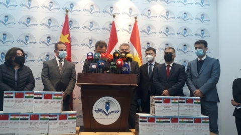 الصين تدعم قطاع التعليم العالي في إقليم كوردستان في مواجهة كورونا