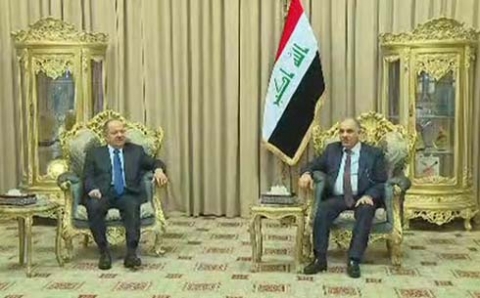 البارزاني يعقد إجتماعاً مع صالح المطلك في بغداد