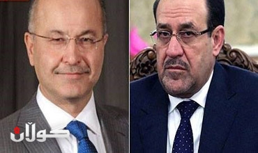 المالكي وبرهم صالح يجتمعان في بغداد