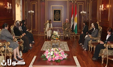 بارزاني: العراق بحاجة الى بناء دولة مؤسساتية وقانونية