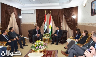 وفد تجاري ألماني يزور دائرة العلاقات الخارجية في حكومة الإقليم