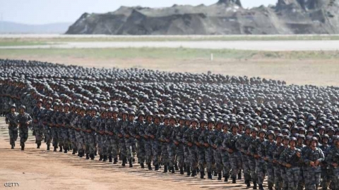 أكبر جيش في العالم يتأهب 