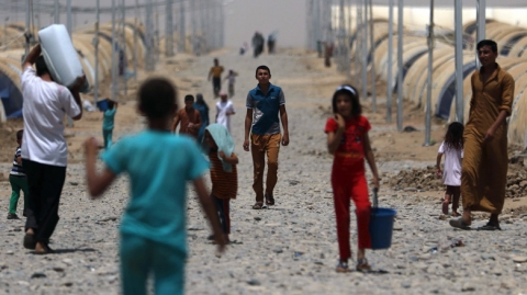 الامم المتحدة تؤيد مقترحاً لإعادة نازحي العراق لديارهم بـ