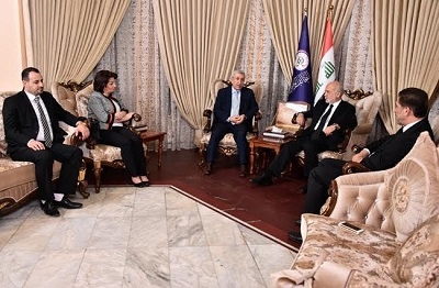 الجعفري لوفد التغيير: عليكم اعتماد الحوار لحل الخلافات