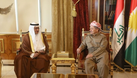 الرئيس بارزاني والقنصل العام السعودي يؤكدان على تعزيز العلاقات الثنائية
