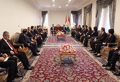 أول اجتماع لمجلس وزراء إقليم كوردستان مع أعضاء الكابينة الجديدة برئاسة مسرور البارزاني