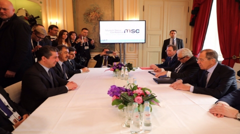 سيرغي لافروف: نتطلع لتعزيز العلاقات مع اقليم كوردستان