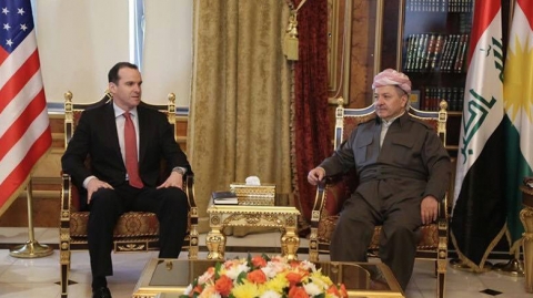 ممثل أوباما يشيد بالبيشمركة ويؤكد استمرار دعمها عسكريا