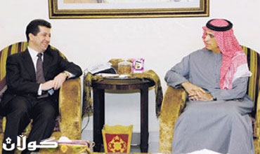 حاكم إمارة رأس الخيمة يستقبل رئيس وكالة حماية أمن اقليم كوردستا