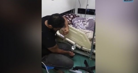 لجنة مشتركة من الداخلية والصحة العراقية للتحقيق في قضية تكبيل معلم كوردي بكركوك