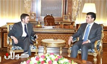 البارزاني يستقبل رئيس الوزراء الكندي في اربيل