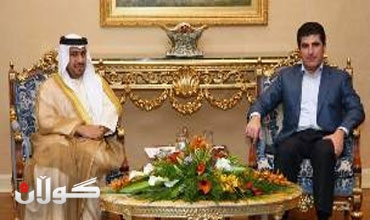 نيچيرفان بارزاني يستقبل القنصل العام الجديد لدولة الامارات العربية المتحدة