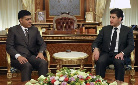 نيجيرفان بارزاني والسفير السعودي في العراق يؤكدان على قوة العلاقات بين الاقليم والمملكة