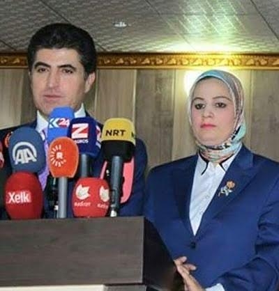 التركمان يقيمون دور وفد الحزب الديمقراطي الكوردستاني عالياً