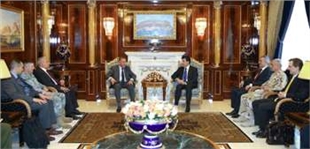 ر الدفاع العراقي يثمّن عاليا دور الپيشمرگه‌ في التصدي للإرهابيين