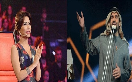 نشطاء يسخرون من حسين الجسمي بسبب اعتزال شيرين