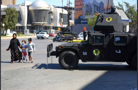 انتشار مكثف لجهاز مكافحة الإرهاب في بغداد بعد أيام من استعراض 