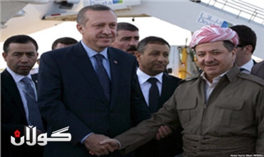 بارزاني يصل تركيا على راس وفد رفيع
