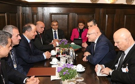 وزير الدفاع الفرنسي يؤكد للرئيس بارزاني دعم بلاده لكوردستان وبيشمركتها