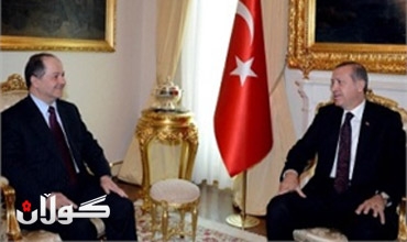 أردوغان يستقبل البارزاني في إسطنبول الأحد المقبل 