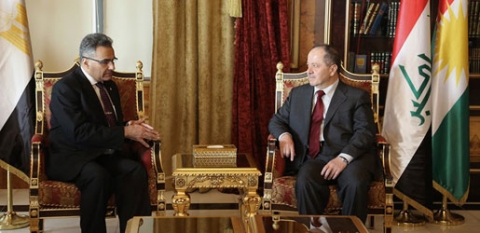السفير المصري: نشكر شعب كردستان لايوائه مئات الالاف من النازحين