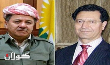 السفير حسين سنجاري يهنئ البارزاني