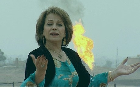 المطربة شهين تحيي حفلا في اربيل